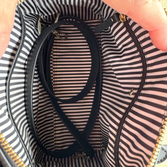 Kate Spade Black and White Dog Satchel - Picture 5 of 8